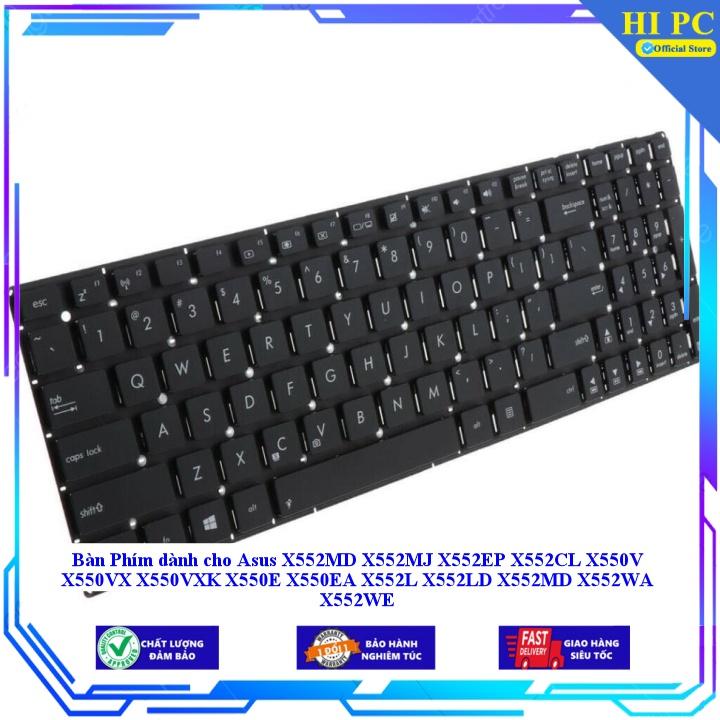 Bàn Phím dành cho Asus X552MD X552MJ X552EP X552CL X550V X550VX X550VXK X550E X550EA X552L X552LD X552MD X552WA X552WE - Hàng Nhập Khẩu
