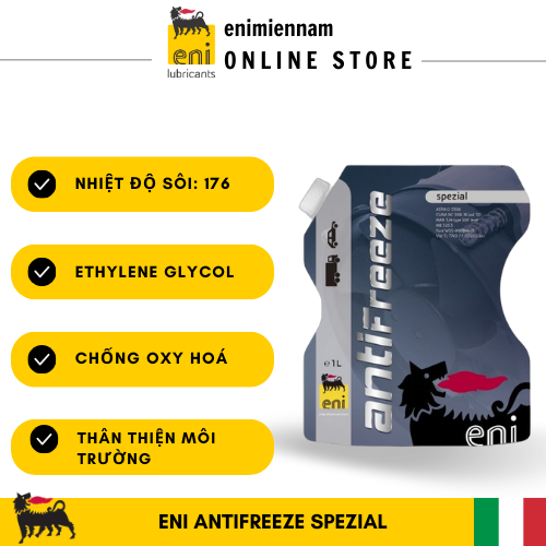 Nước Mát ENI Spezial hồng 1L, nhiệt độ sôi 176