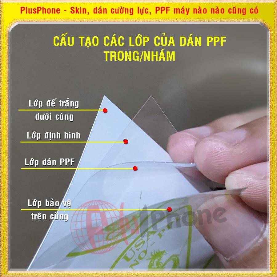 Dán dẻo PPF loại trong và nhám cho LG Velvet