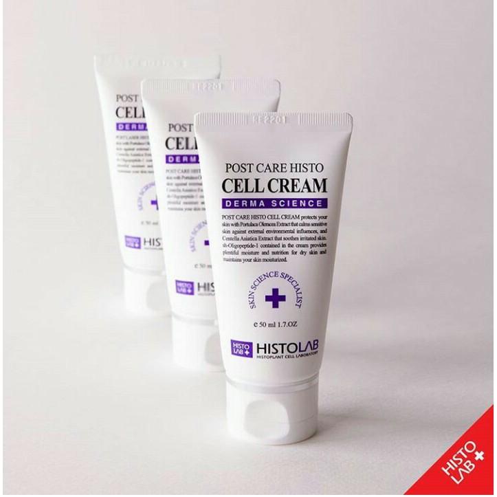 Kem Tái Tạo Phục Hồi Da Bị Tổn Thương Sau Liệu Trình Laser Histolab Post Care Histo Cell Cream Lành Sẹo