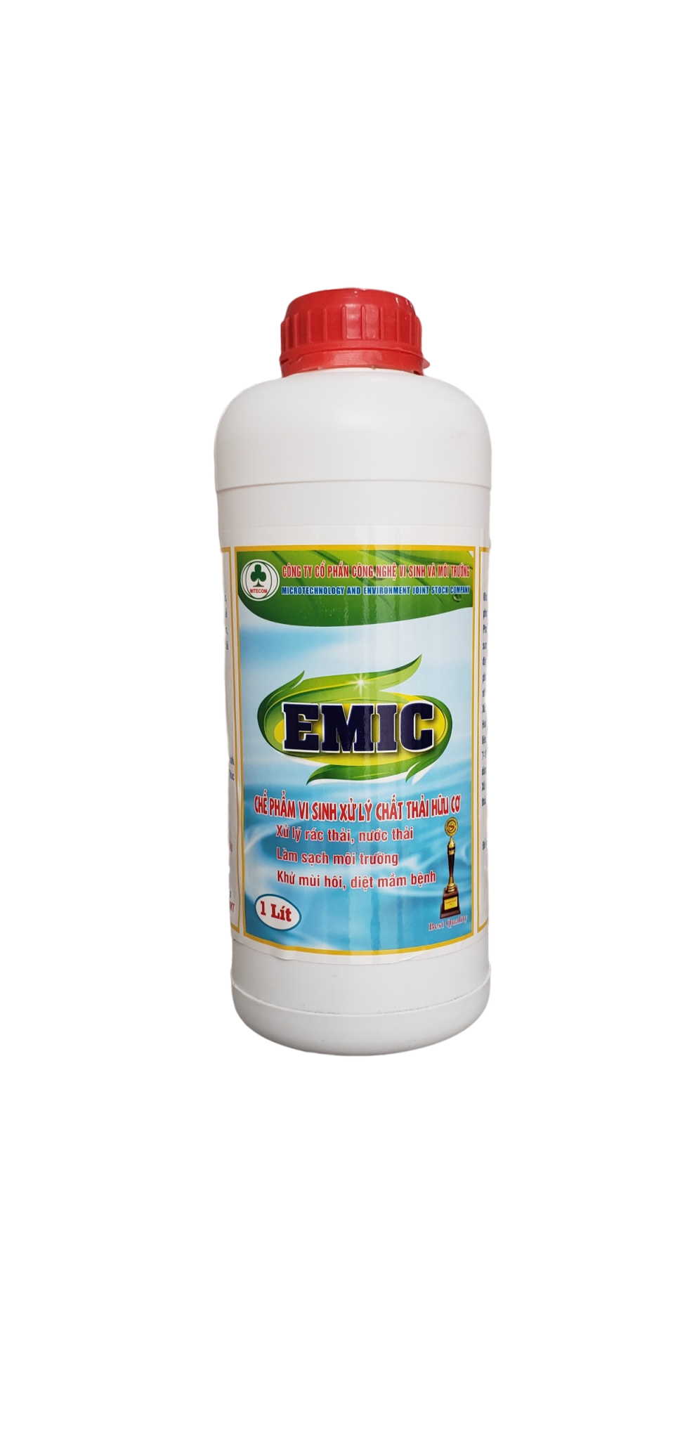 Khử mùi chuồng trại bằng chế phẩm vi sinh EMIC dạng dịch 1 lít