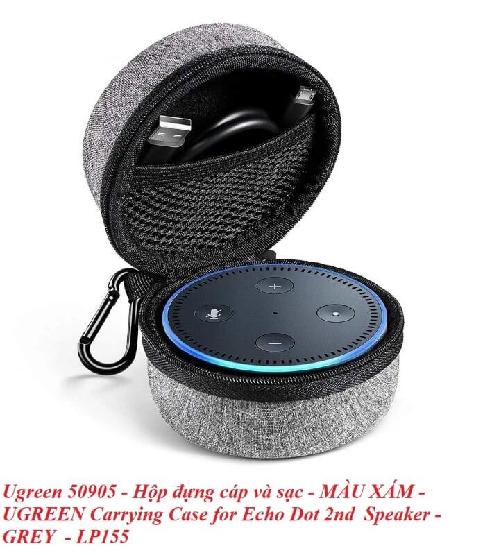 Ugreen UG50905LP155TK Màu Xám Hộp đựng cáp và loa chống sốc - HÀNG CHÍNH HÃNG