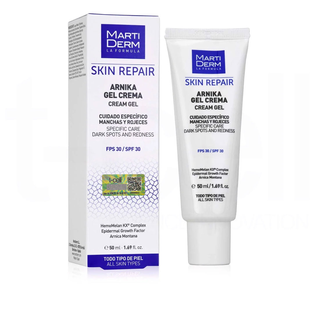 Kem Phục Hồi &Amp; Chống Nắng Sau Thẩm Mỹ - Martiderm Skin Repair Arnika Gel Cream Fps 30 50Ml