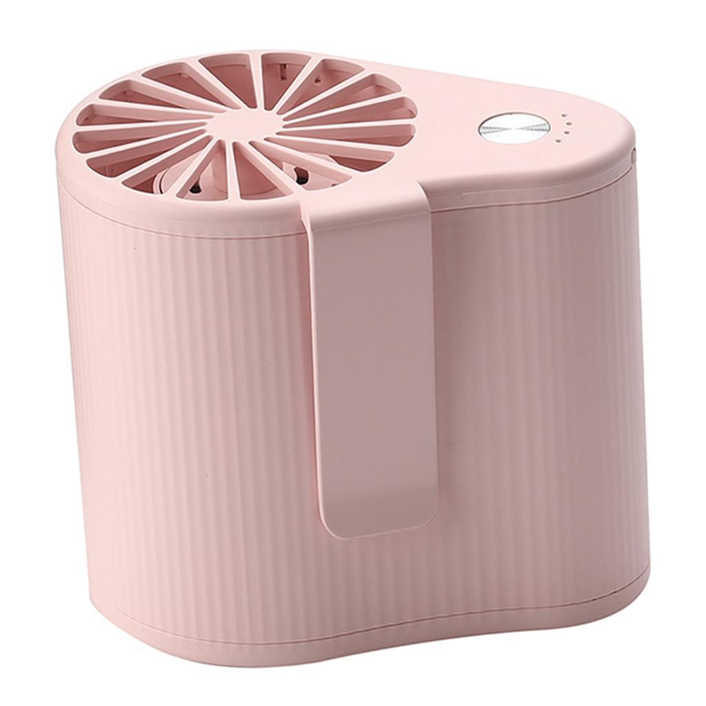 2pcs Portable Mini Fan Mobile Air Conditioning Fan 5V USB Rechargeable