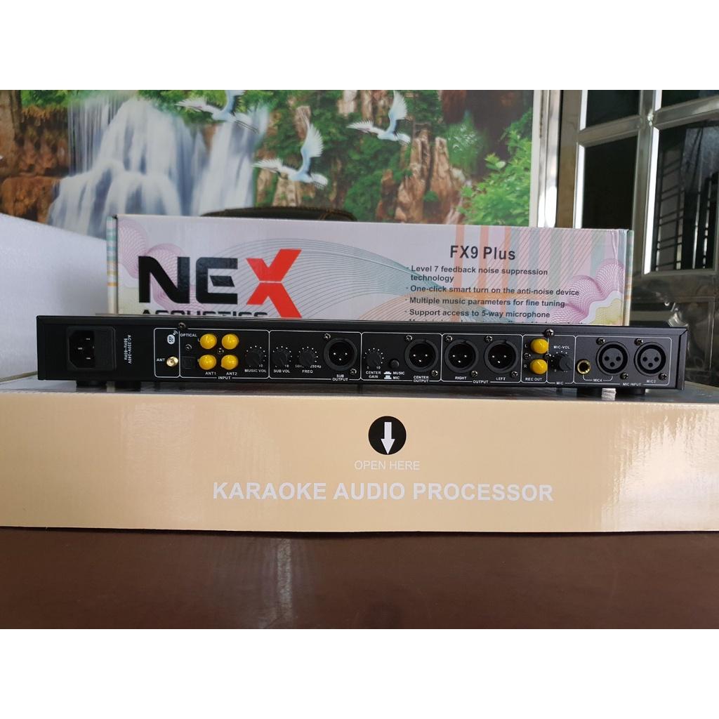 Vang Cơ NEX FX9 màu vàng đồng đạt chuẩn công nghệ Mỹ, chuyên xử lý âm thanh Karaoke chất lượng c