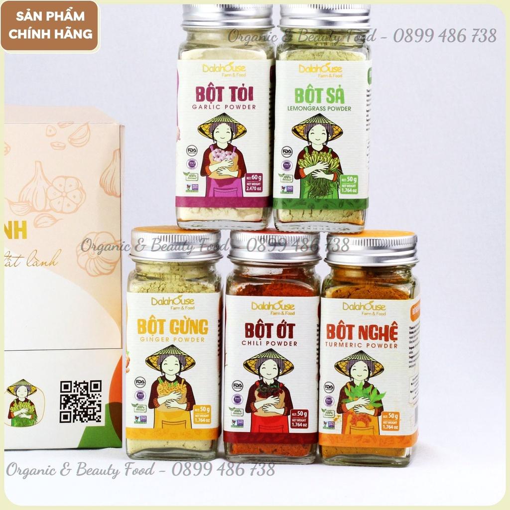 Bột Ớt Nguyên Chất Organic Sấy Lạnh Dalahouse 50g - Nguyên mùi - Nguyên vị - Tiện lợi.