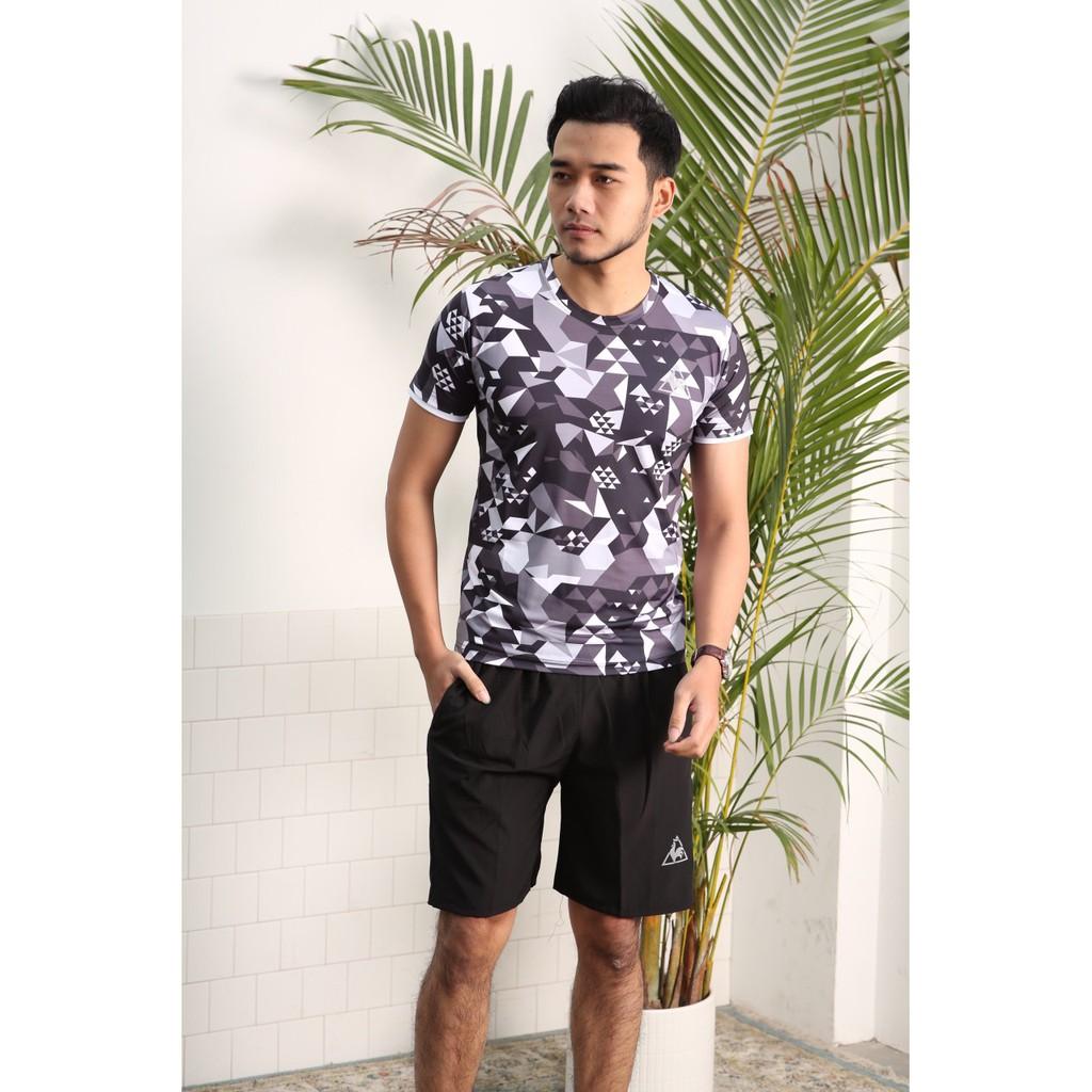 BÁN SỈ BỘ THỂ THAO NAM IN NHIỆT 3D CỔ TRÒN