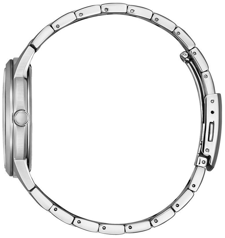 Đồng Hồ Nam Citizen Eco-Drive Dây Thép Không Gỉ AW0100-86B - Mặt Bạc (40mm)