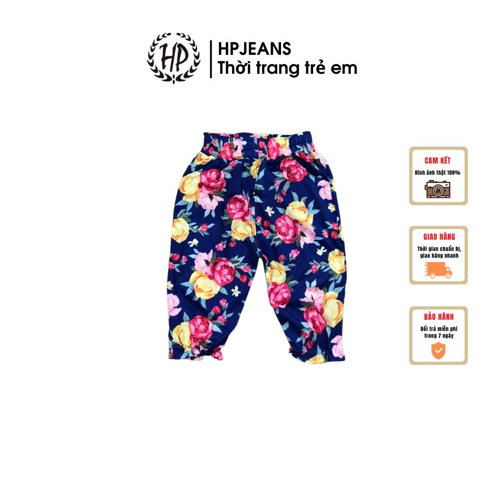 Quần Alibaba Bé Gái HPJEANSLUA HẬU BÙI QATE Quần Chống Muỗi Cho Bé HP Jeans Chất Liệu Lụa Cho Bé Từ 1 Đến 6 Tuổi