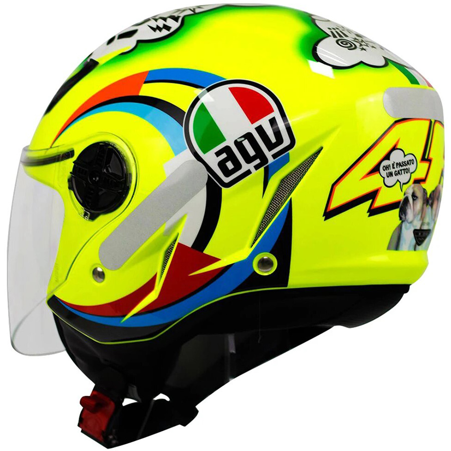 Nón Bảo Hiểm Blade AGV E2205 Top DD Misano 2011 - Hàng Chính Hãng