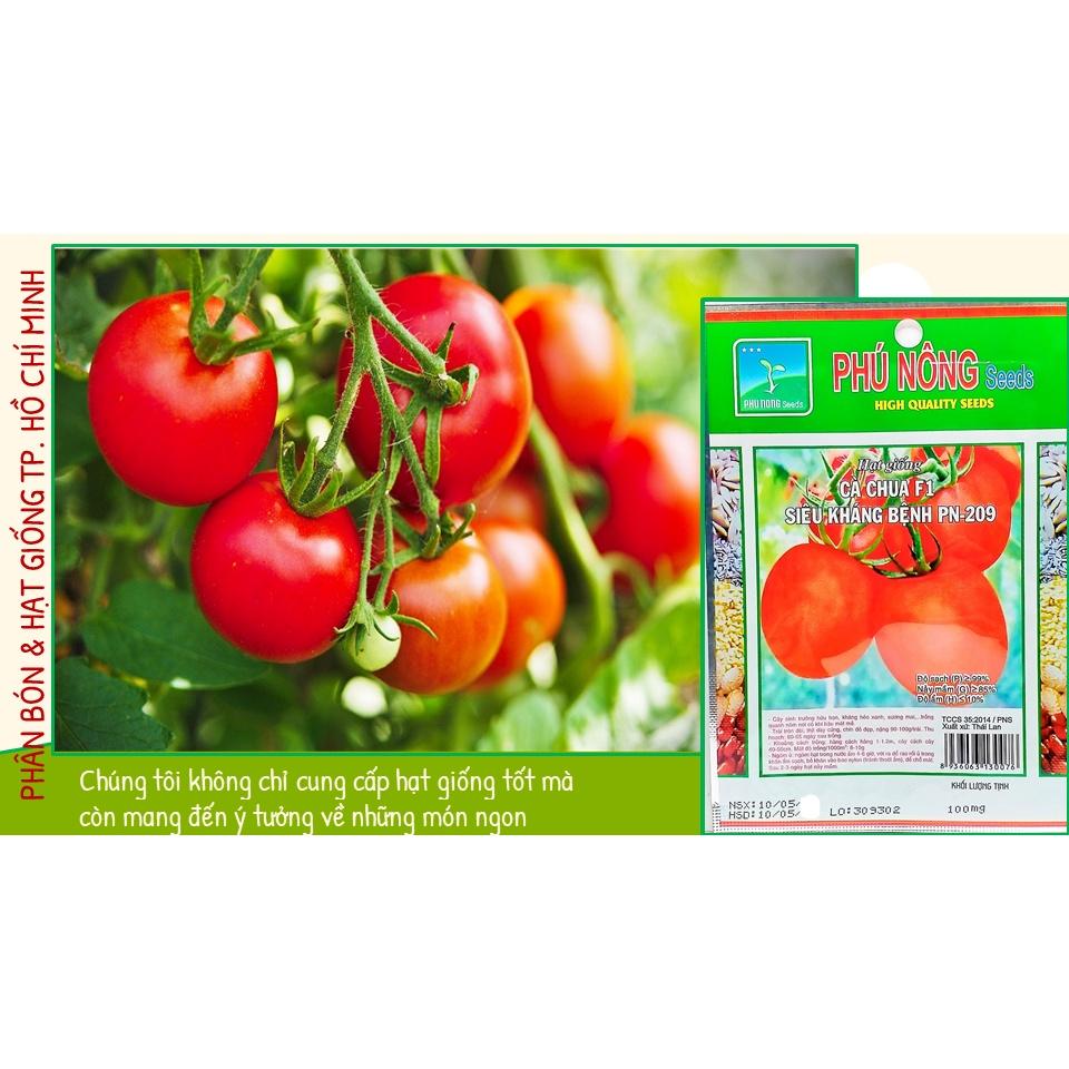 Hạt Giống Cà Chua F1 Siêu Kháng Bệnh - Phú Nông Seeds - Shop Phân Bón và Hạt Giống