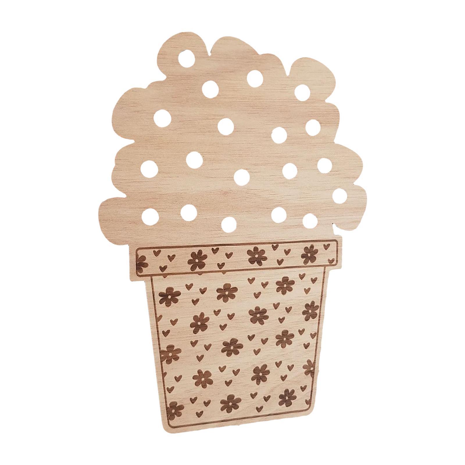 Hand Picked Flower Holder Board Filler Crafts Children Activity Educational Toys Nature Exploration DIY Bouquet Mother's Day Gift from Kids