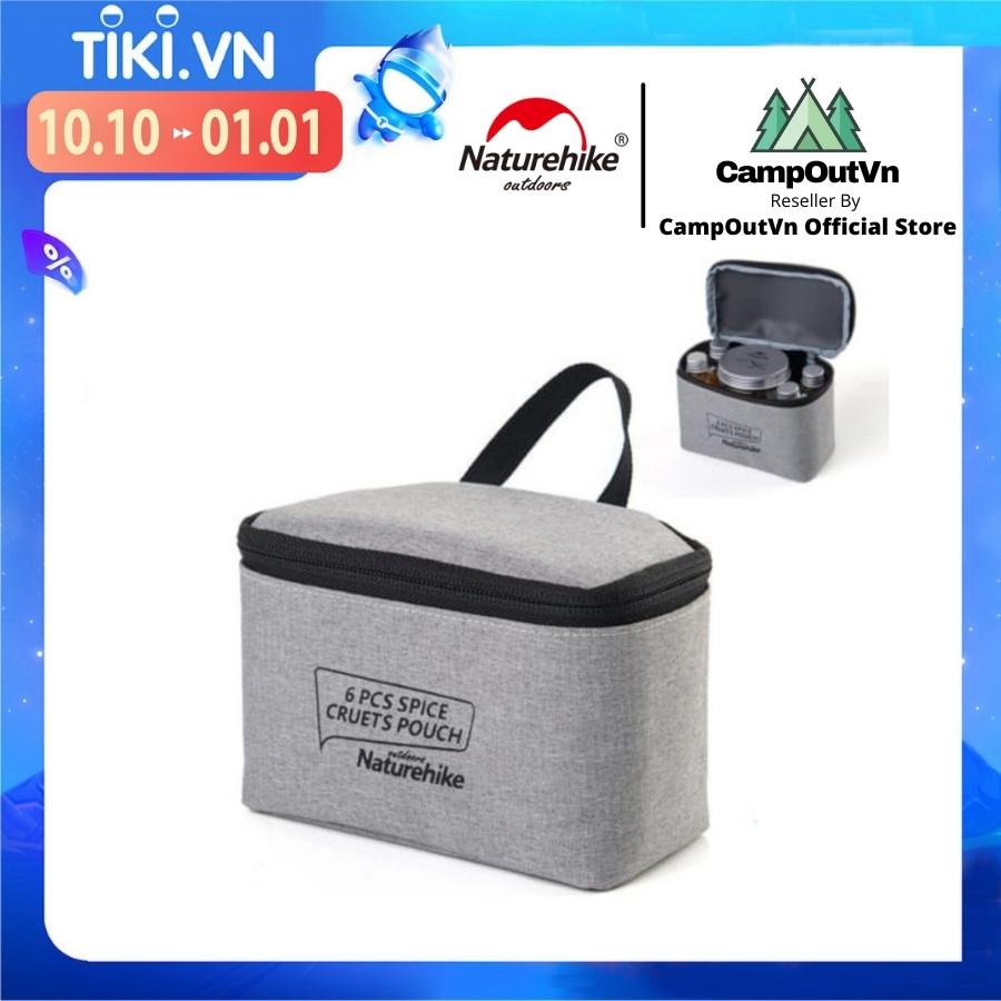 Đồ cắm trại Túi đựng gia vị Naturehike NH17T011-P nhựa PET xếp gọn tiện lợi A127