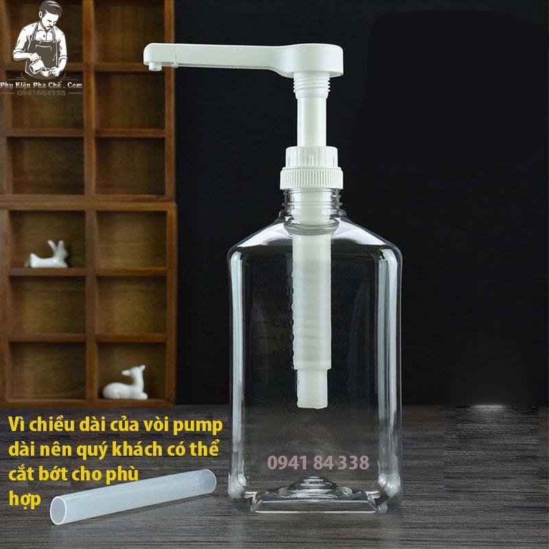 Pump Loại Ống Hút Lớn, Vòi Bơm Bình Bơm Sữa Đặc, Vòi Bơm Mứt