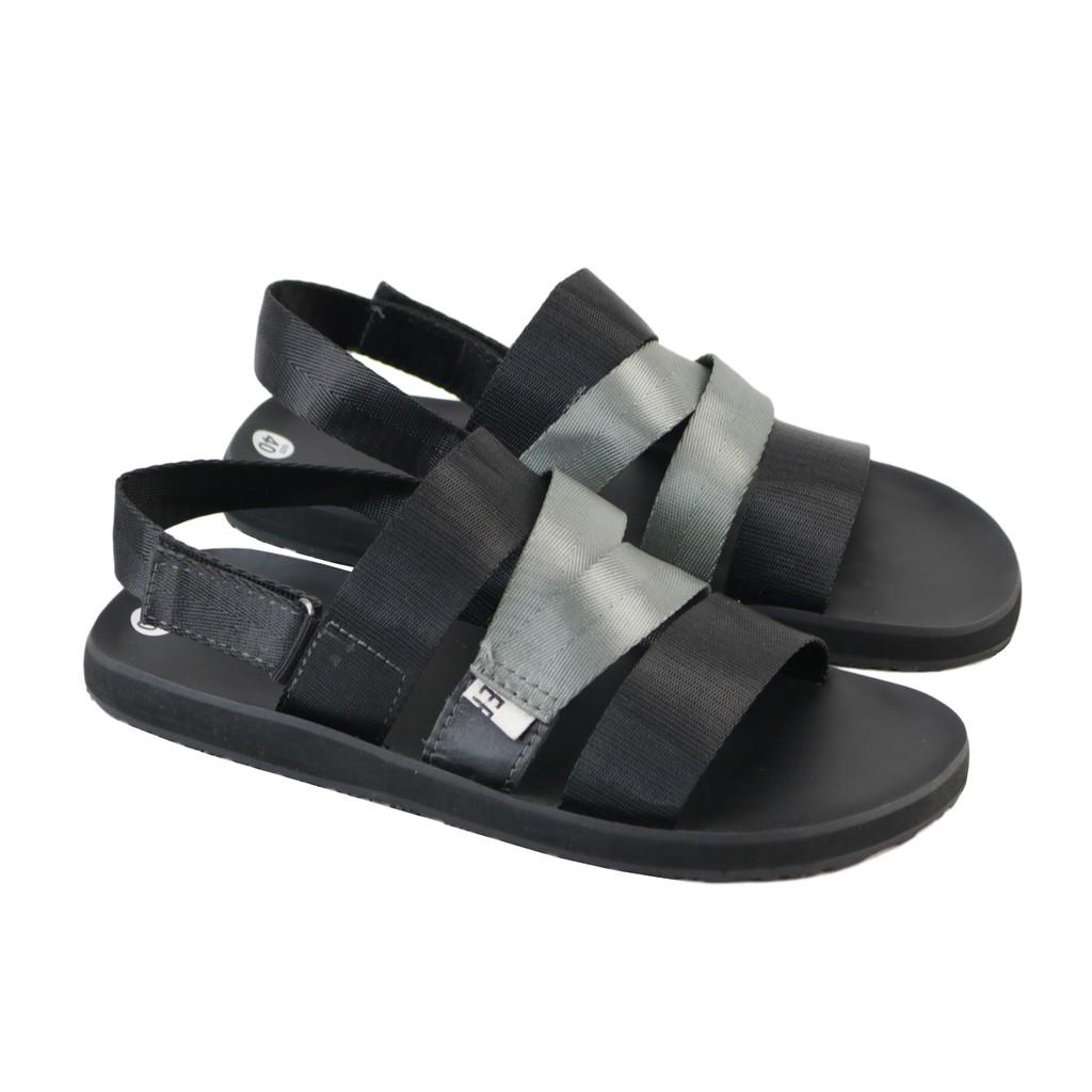 Giày sandal 4 dây quai ngang phối chéo Giavy SL524