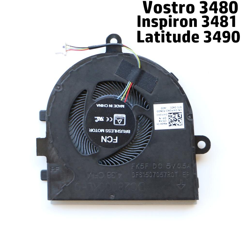 DP/N:0WYGK2 Laptop Replacement CPU COOLING FAN For Dell Vostro 3480 / Inspiron 3481 / Latitude 3490 CPU Cooling Fan