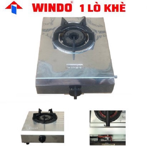 Bếp Ga Công Nghiệp Khè 1 Lò Windo / Bếp Khè 1 Họng lửa / Bếp Công Nghiệp - Hàng Chính Hãng