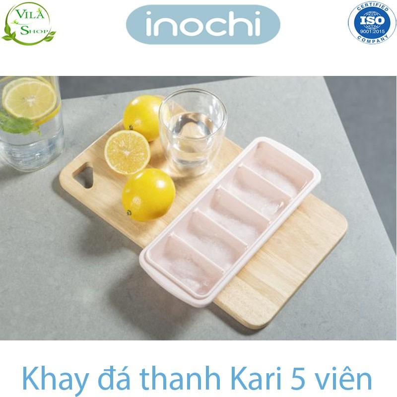Khay Làm Đá, Khay Đá Kari Inochi - Khay Đá Dẻo Việt Nhật, Nhựa Dẻo Cao Cấp Kháng Khuẩn - Khử Mùi
