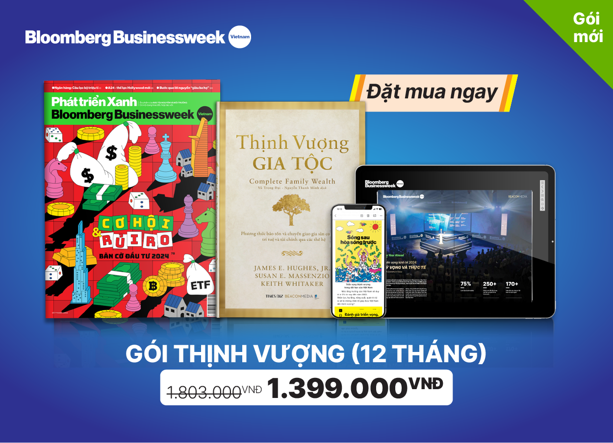 Bloomberg Businessweek Vietnam  - Combo 12 số (Tặng kèm sách Thịnh Vượng Gia tộc) - Freeship
