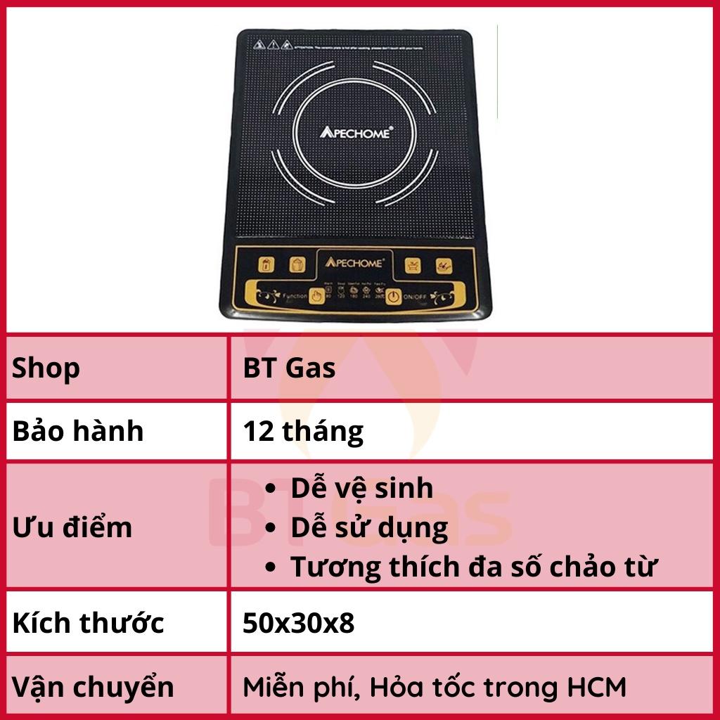 Bếp từ đơn công suất 1800W Apechome APH-BT85 (Tặng Kèm Nồi Lẩu) - Hàng chính hãng