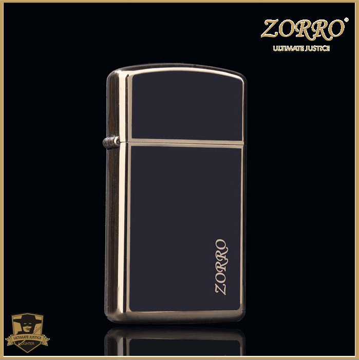Hộp quẹt bật lửa Zipo Slim Zorro Ultimate - (xài xăng)