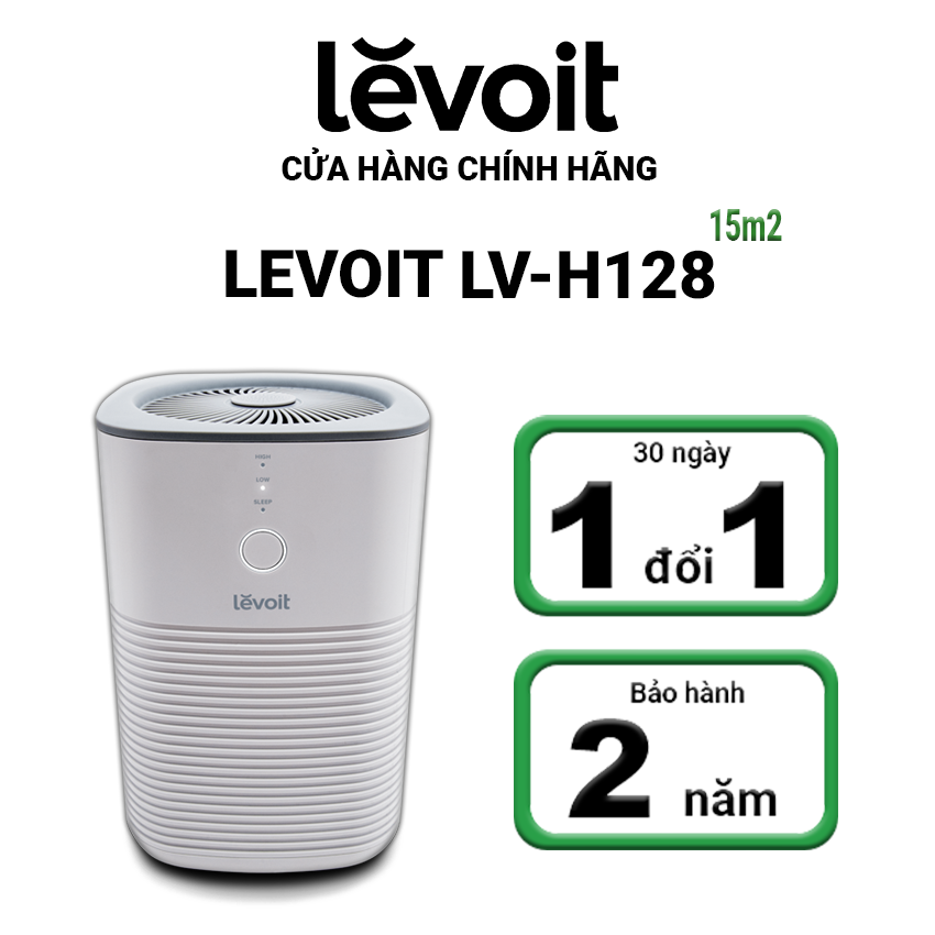 Levoit Máy Lọc Không Khí Levoit LV-H128 15m2 Bộ lọc HEPA 13 Lọc Bụi Mịn | Hàng Chính Hãng