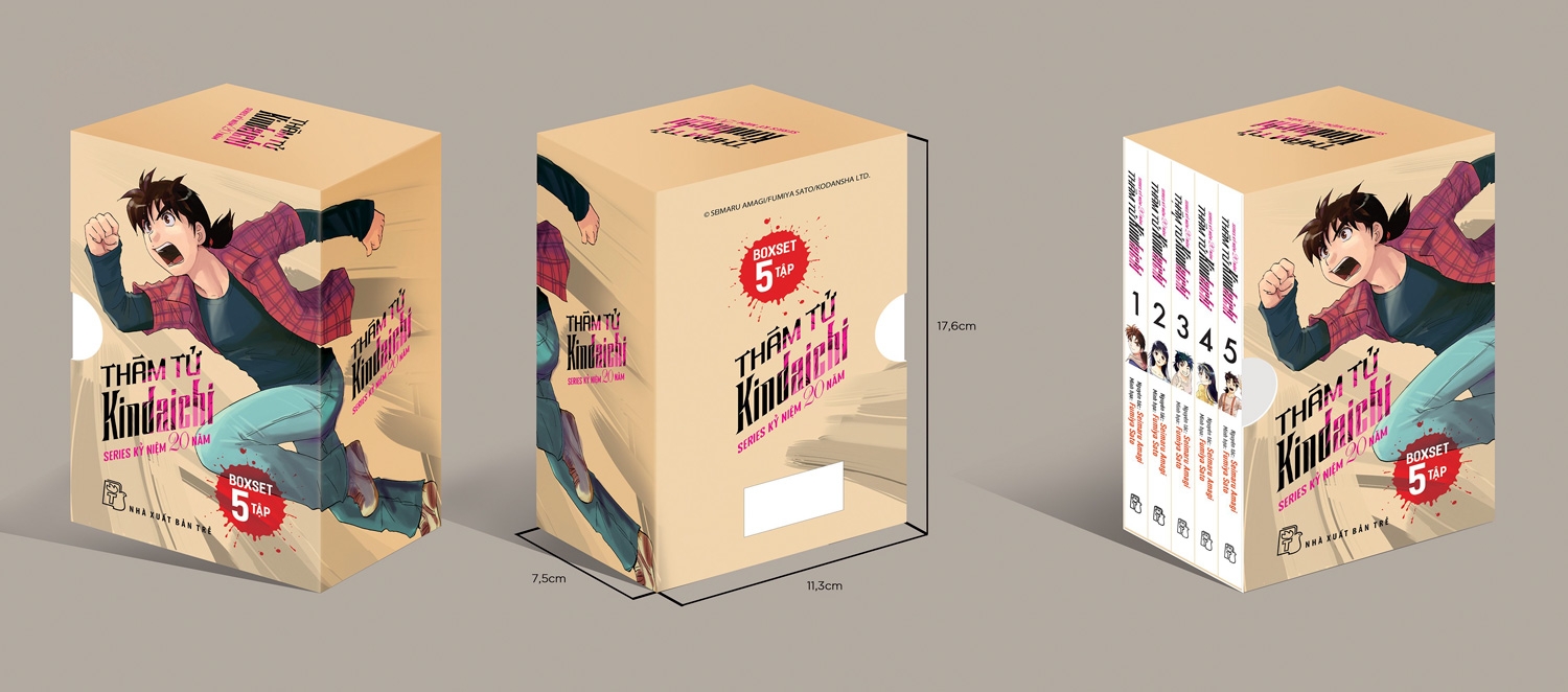 Thám Tử Kindaichi  - Boxset 5 Tập