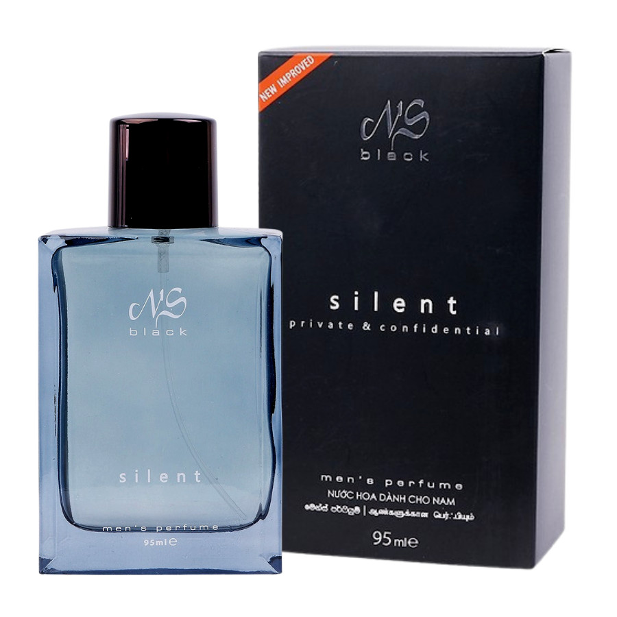 Nước hoa nam NS Black Silent EDP (Eau De Parfum) 95ml