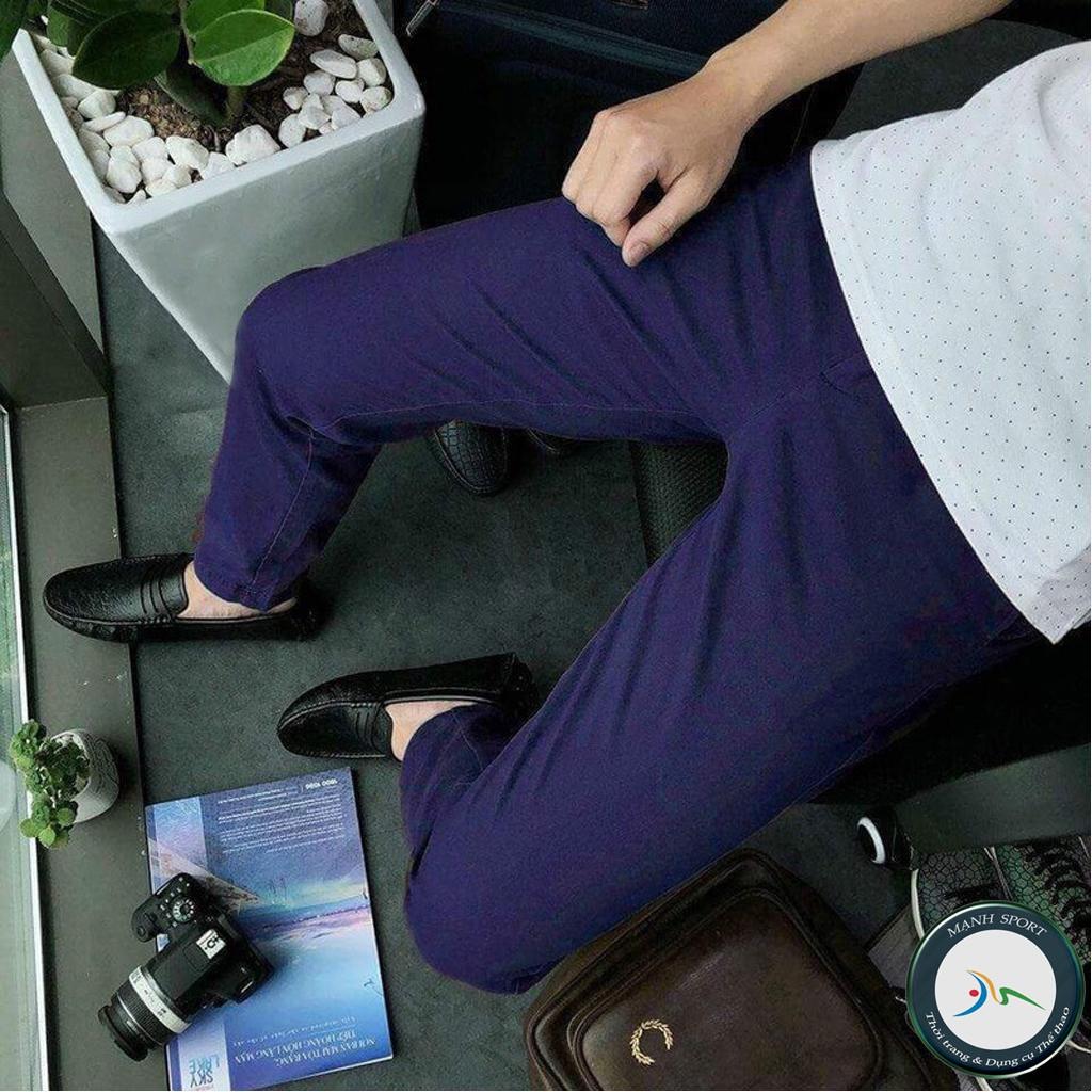 Quần Nam Kaki Dài Công Sở Dáng Côn
