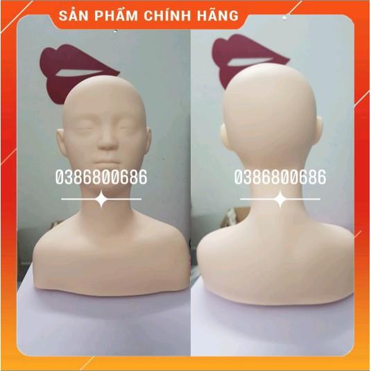 Đầu manocanh nửa người dạy học viên massage cổ vai gáy, masage mặt chuyên dùng trong spa và thẩm mỹ viện