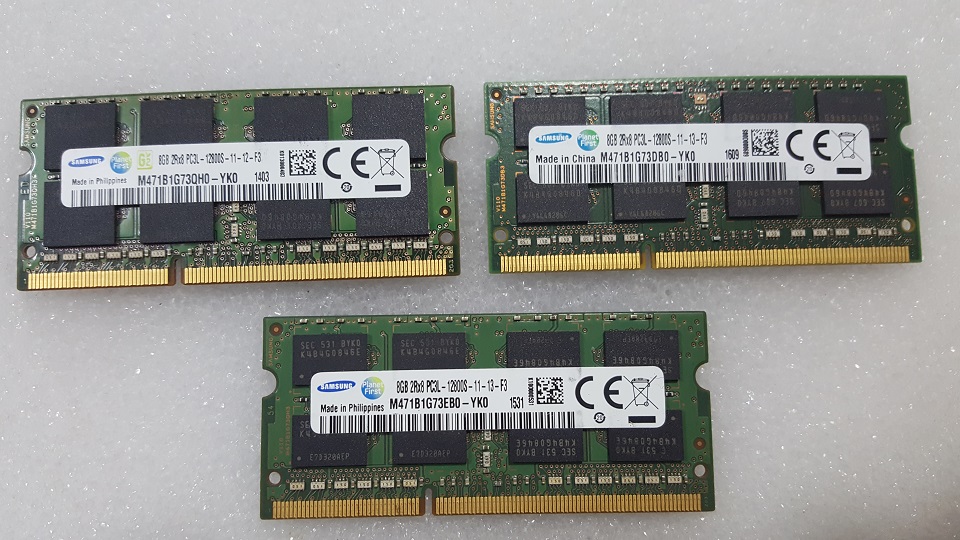 Ram laptop 8GB DDR3 PC3L-12800s - ram máy tính laptop 8GB DDR3L bus 1600Mhz - Hàng chính hãng