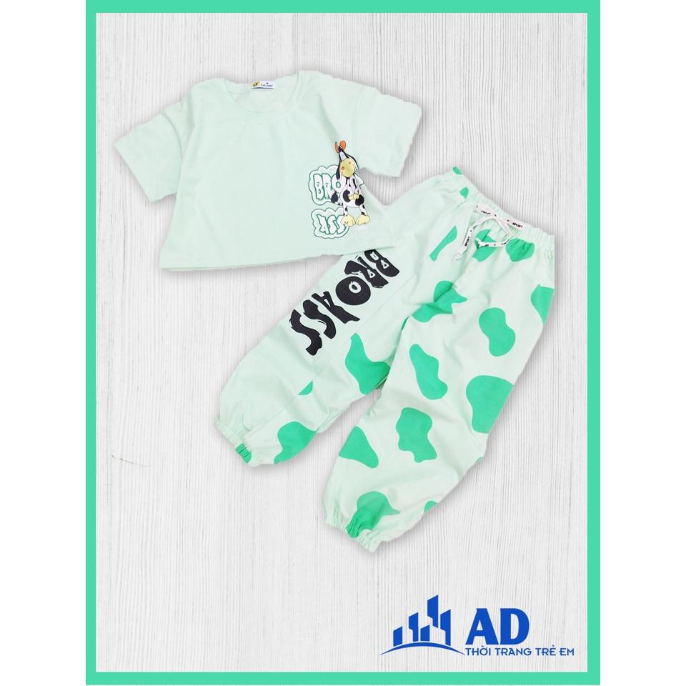 Set đồ bộ thun cho bé gái