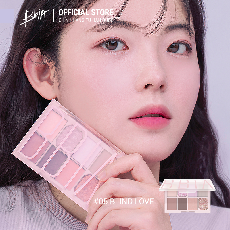 Combo Son thỏi BBia Powder Lipstick + Final shadow palette