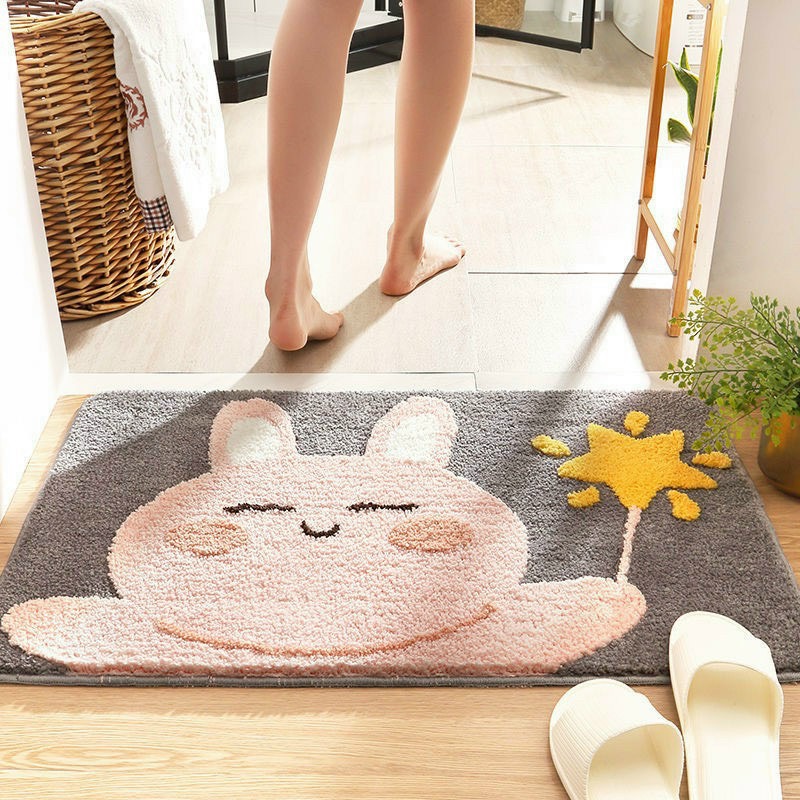 Thảm chân lông cừu 3D xinh xắn nhiều mẫu