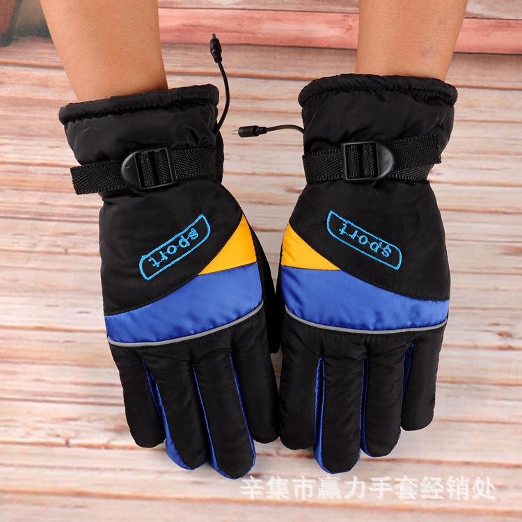 Phong cách mới nhất xe điện sưởi điện găng tay sạc găng tay xe điện sưởi điện xe máy găng tay sưởi điện