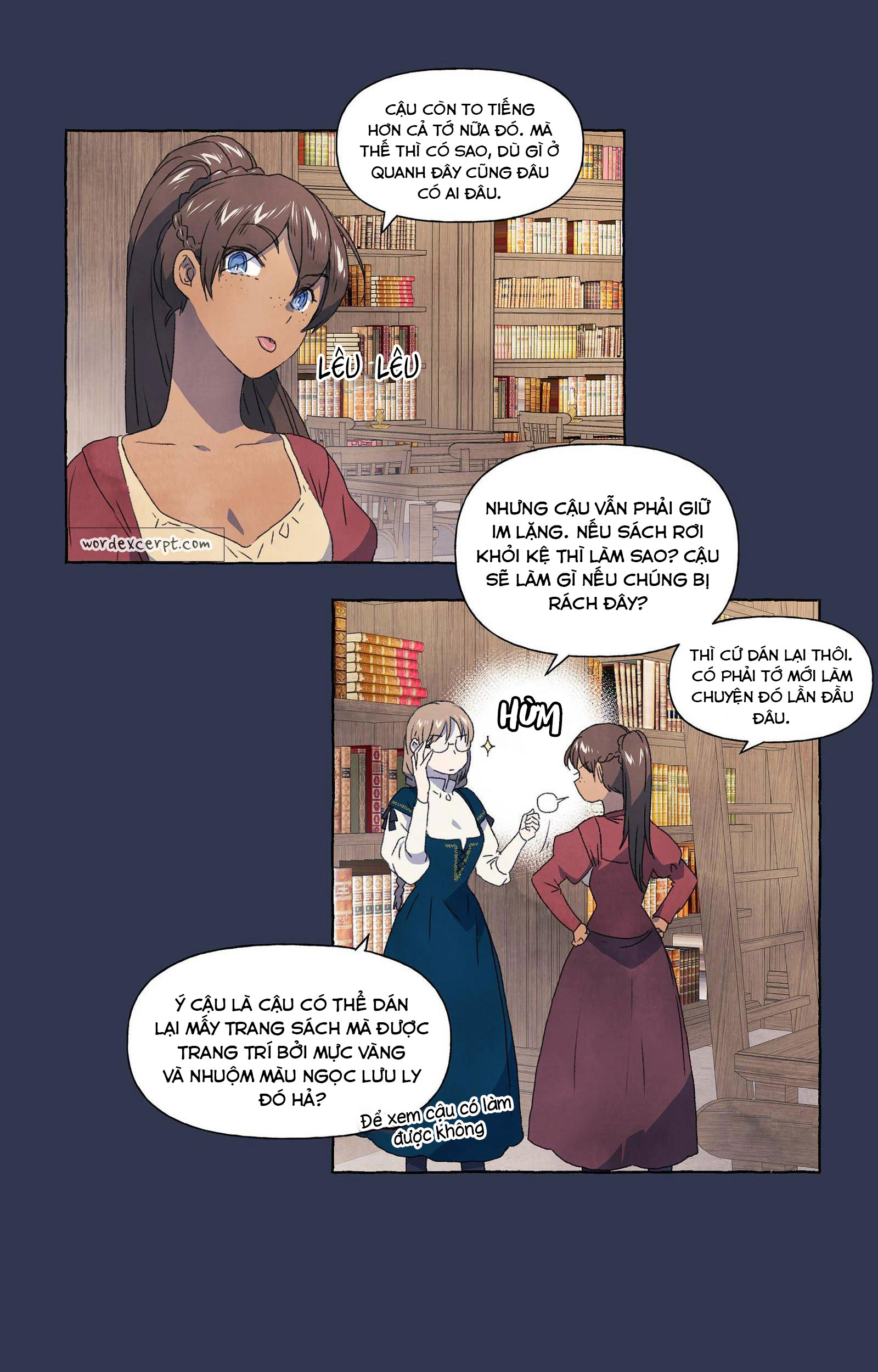 mối tình đầu của chàng sói khờ chapter 6 7