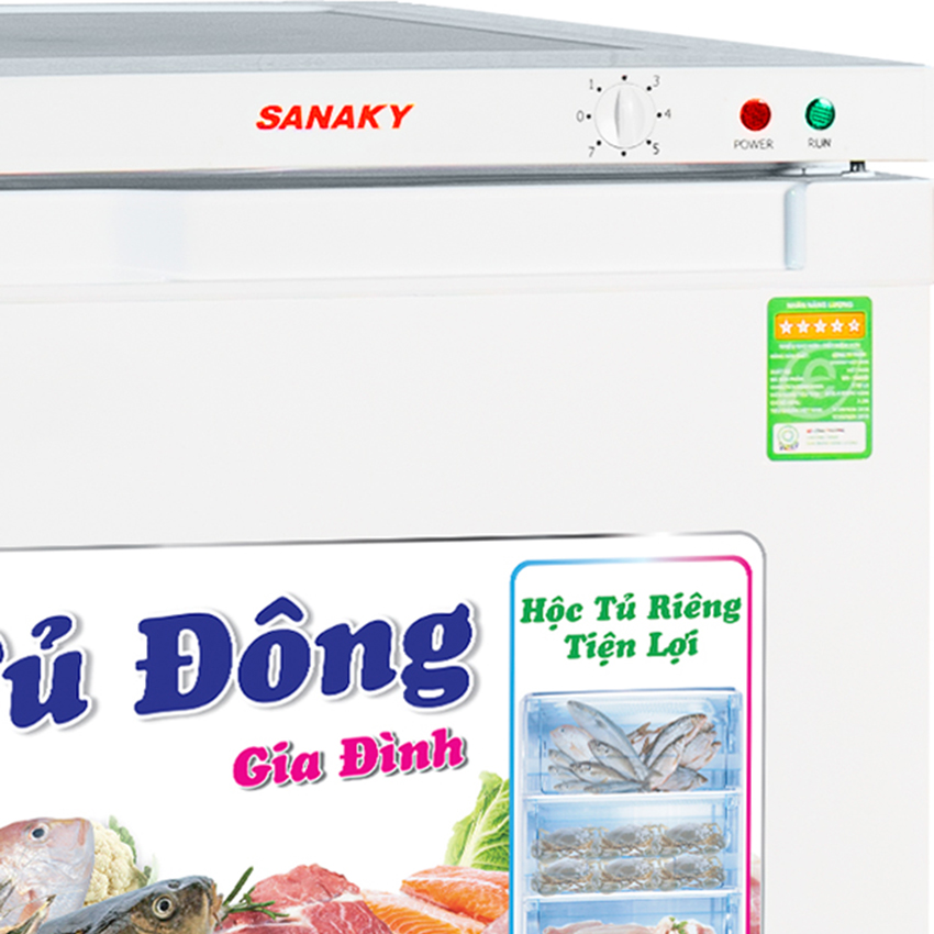 Tủ đông Sanaky 213 lít VH-230VD - Hàng chính hãng - Chỉ giao HCM