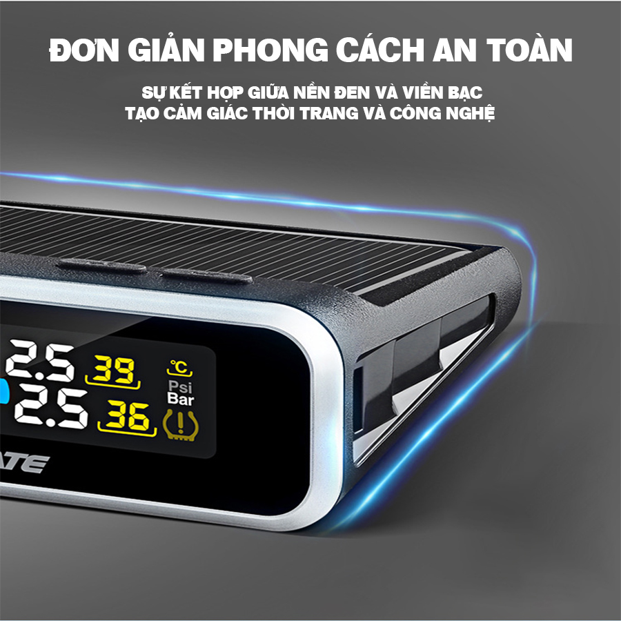 Cảm biến áp suất lốp van trong không dây STEELMATE Chính Hãng