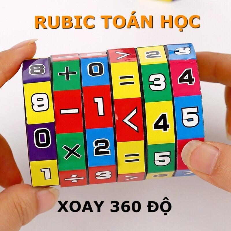 Rubic Học Toán 6 Tầng Cho Bé - Đồ Chơi Rubic Toán Học - Rubik Cho Bé Tập Làm Phép Tính