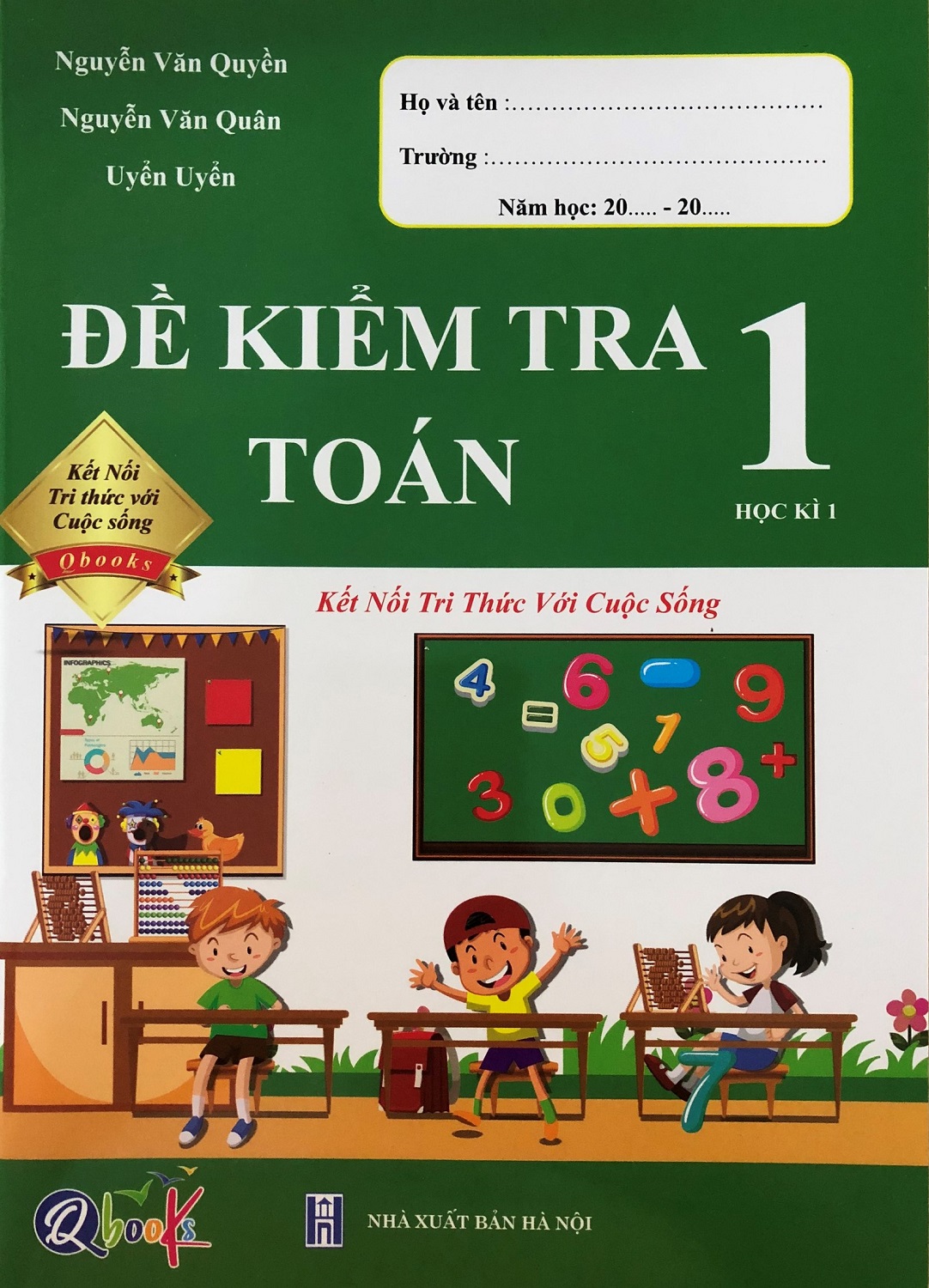 QB - đề kiểm tra toán 1/1 - kết nối