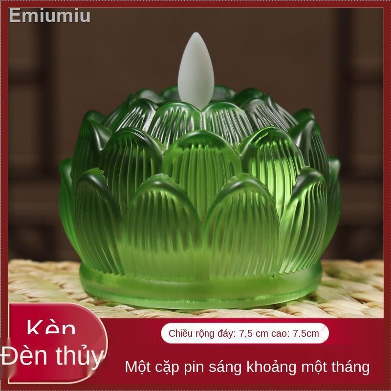 ۩ﺴ♧đèn nến điện tử gia dụng dẫn đầu trang trí phòng thờ Phật thủ công