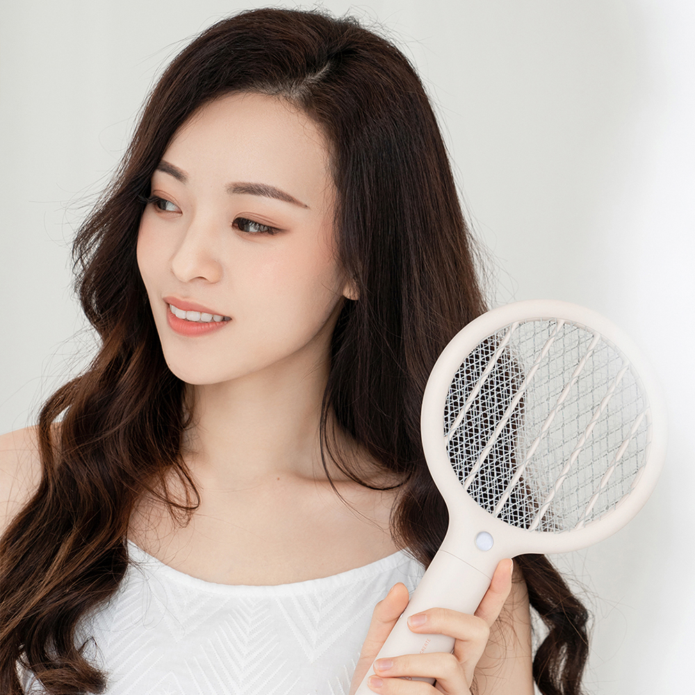 Vợt đánh muỗi Uareliffe tích hợp điện với đèn led thiết kế cầm tay tiện lợi Electric Mosquito Swatter