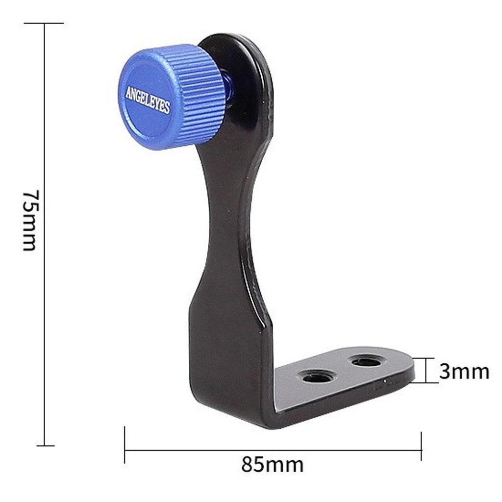 Tripod Adapter Binoculars L Bracket for Mount Rose Gold
