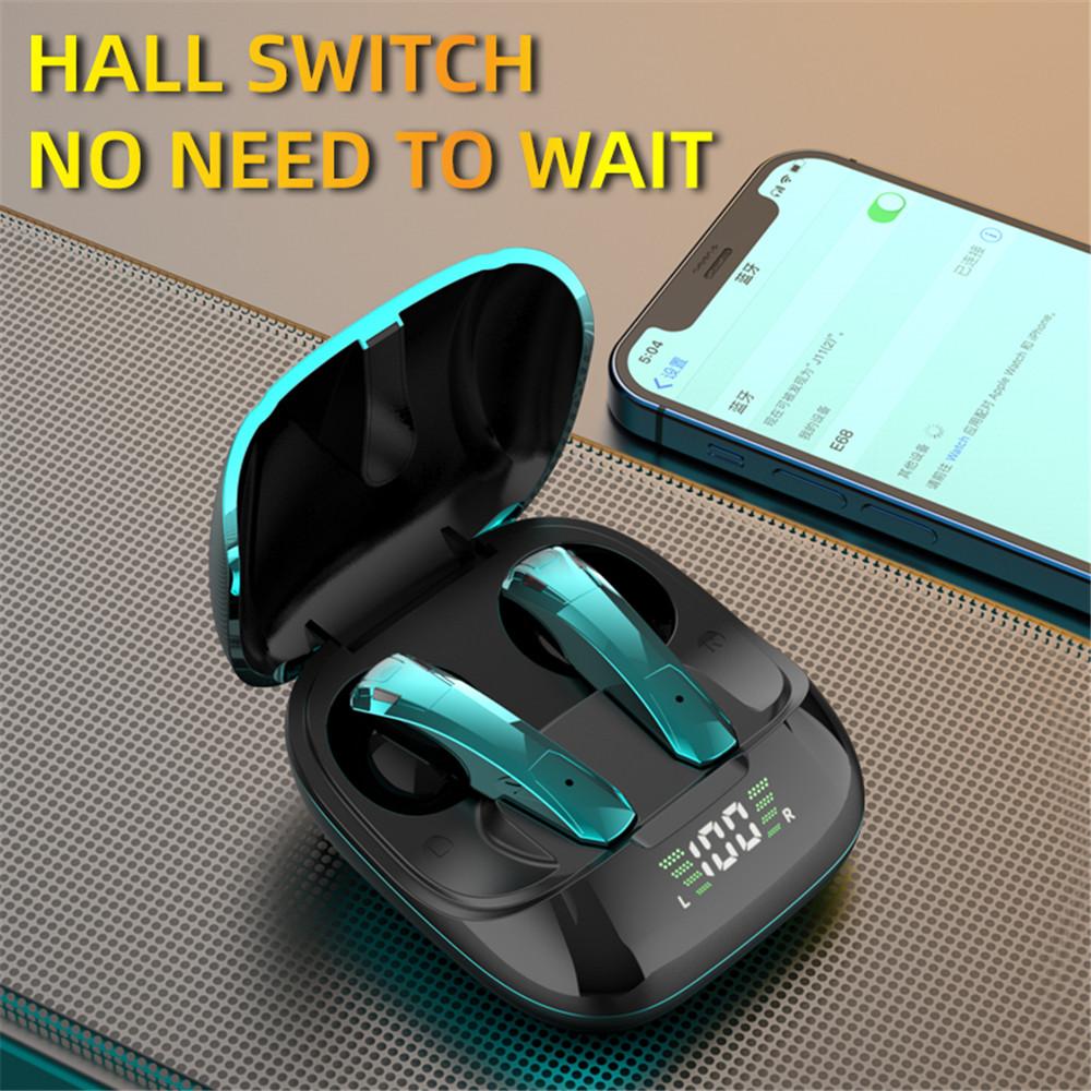 CINCATDY Tai Nghe Bluetooth V5.0 Earbuds Gaming Headphone True Wireless Headset - Hàng Chính Hãng