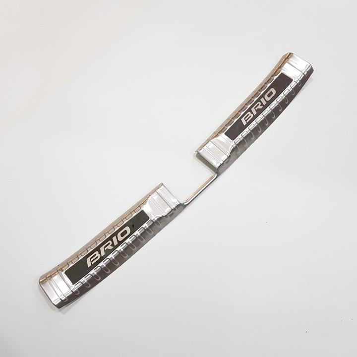 Ốp INOX chống trầy cốp trong Honda Brio