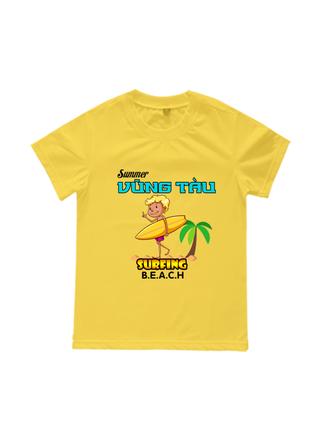 Áo Thun Nữ Họa Tiết Summer Vũng Tàu