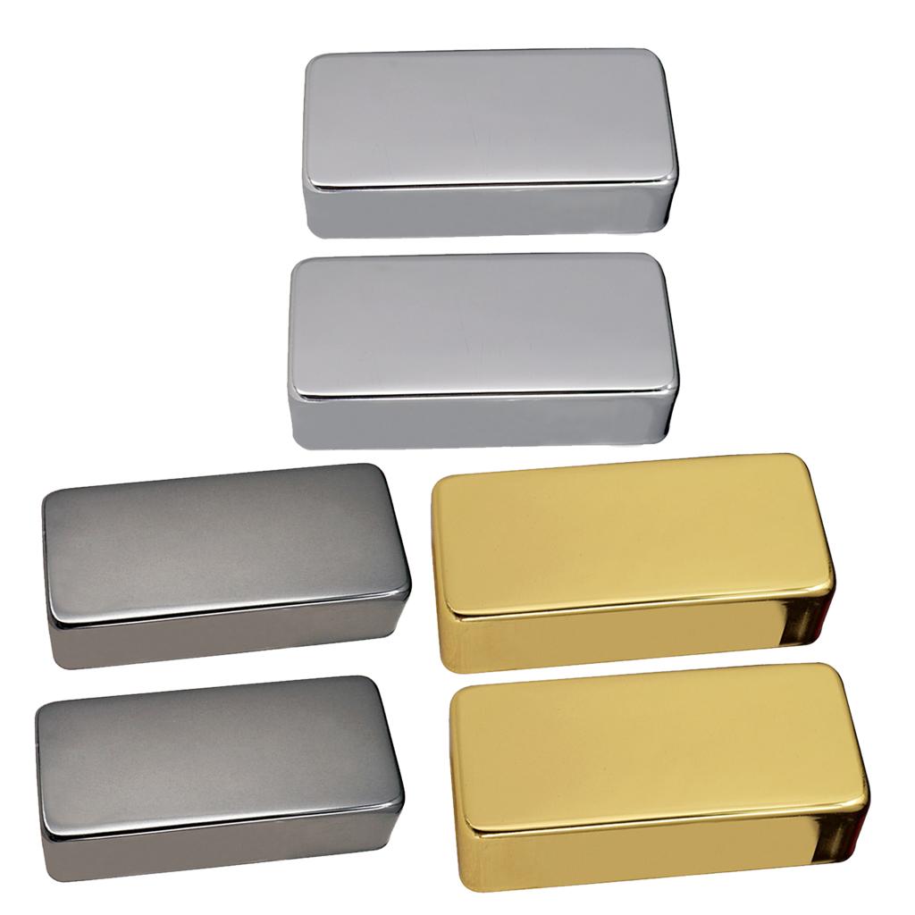 2 Pieces Sealed Humbucker Pickup Covers For Electric Guitar