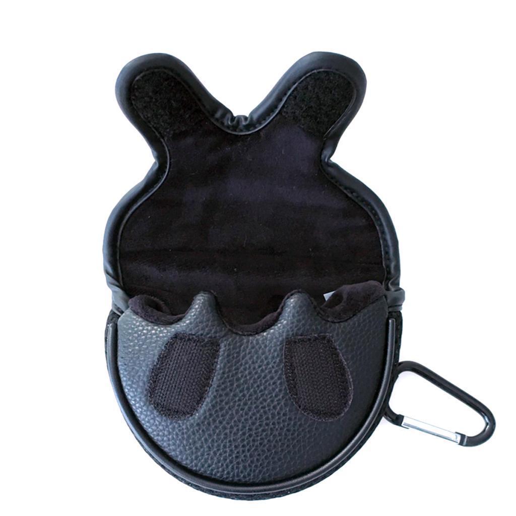 Golf Putter Cover,Putter covers for head Mallet Putter Head Cover Leather Golf Putter Cover Mallet with Closure