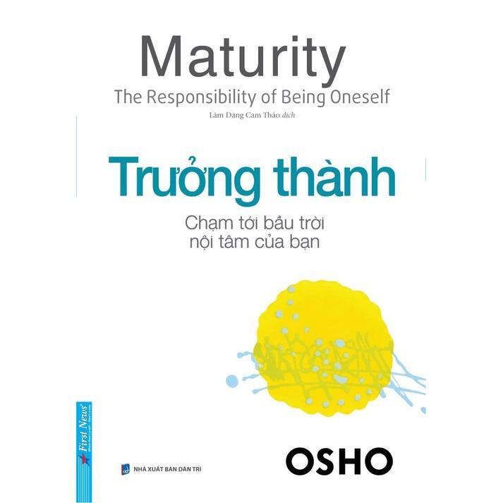 Combo OSHO Cảm Xúc + OSHO Trưởng Thành + OSHO Hiểu - Bản Quyền