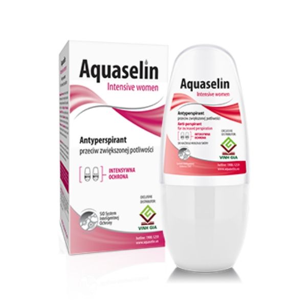 Aquaselin - Lăn nách dành cho nữ ngăn tiết mồ hôi và mùi hôi cơ thể